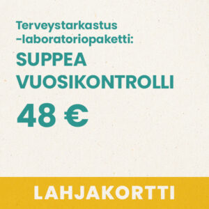 Terveystarkastus suppea